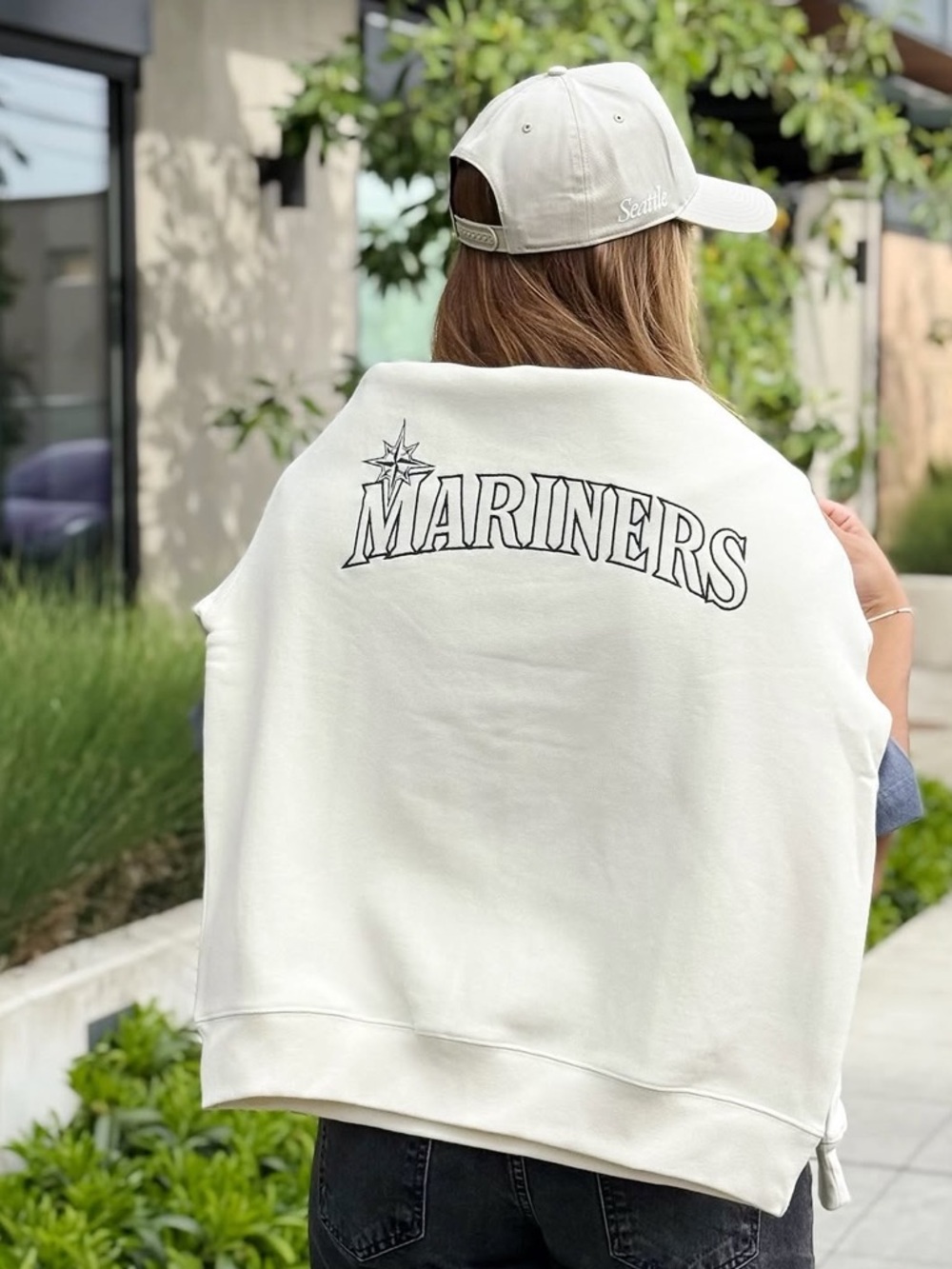 NEW 47 Brand Mariners Crewneck Sweatshirt
